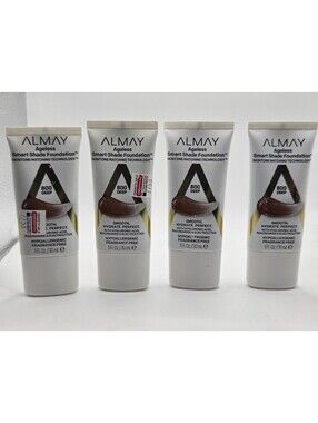 Almay Ageless Smart Shade Foundation 800 Deep - 4 Tubes, 1 Fl Oz Each